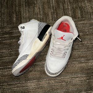 Used Jordan 3 “Cement” Sz 9